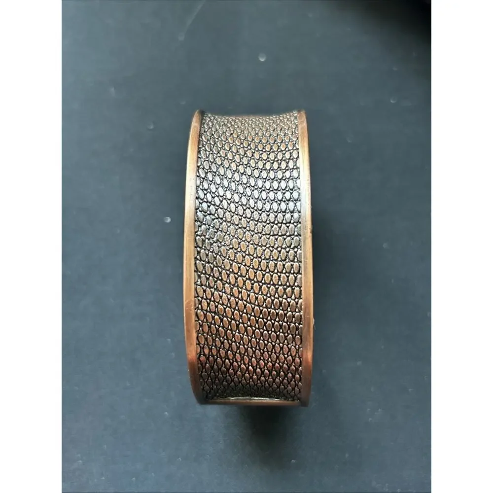 Narmi Bronze Tone Women’s Quartz Cuff Watch